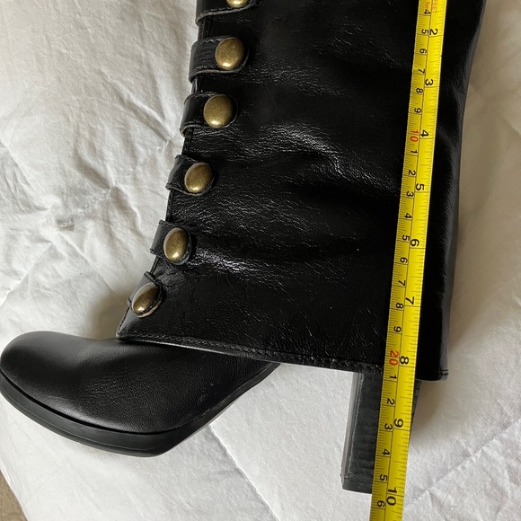 Women's leather short boots - Picture 5 of 8